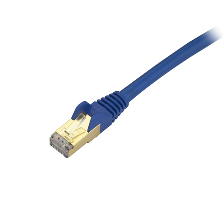 Startech.Com 3ft Cat 6a Blue Shielded STP Snagless 10Gb Ethernet Cable C6ASPAT3BL